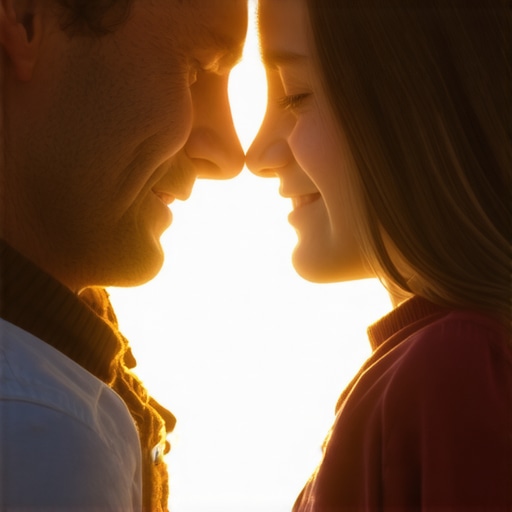 A father and daughter embracing with emotional depth, illustrating vulnerability and connection.